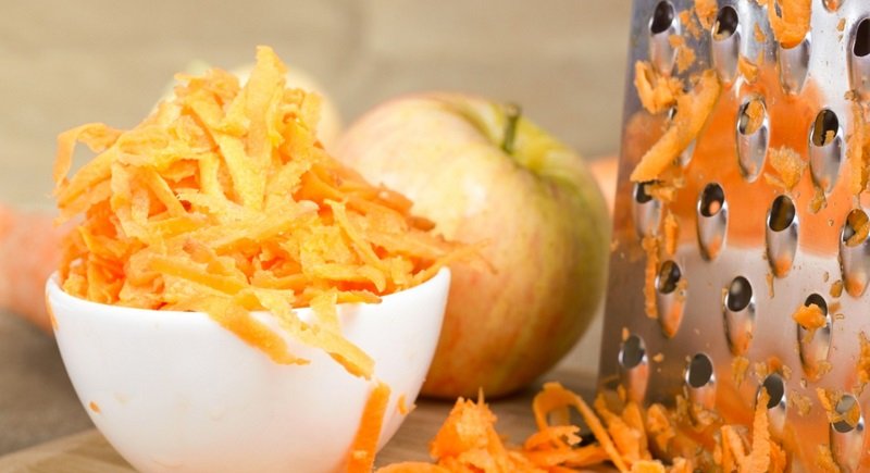 морковь на терке