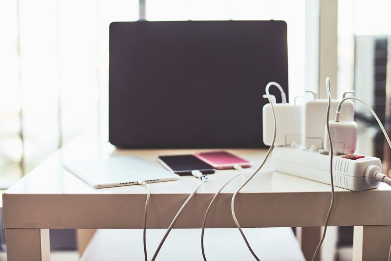 Зарядка в розетке