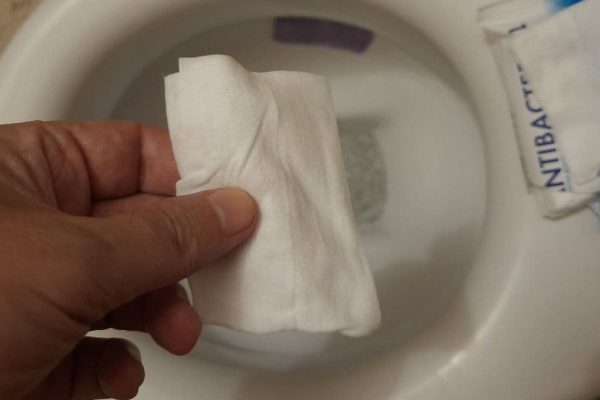 Зачем хозяйки фанатично протирают унитаз влажными салфетками