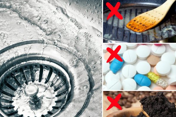 Вот она — причина закупорки труб! 10 продуктов, которые категорически нельзя смывать в канализацию.