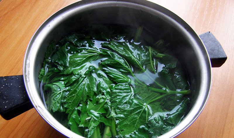 зеленый борщ рецепт