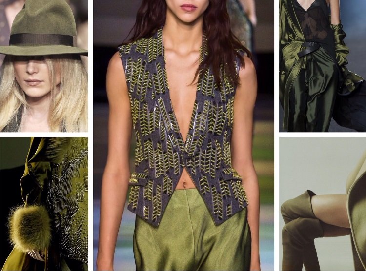 одежда зеленого цвета