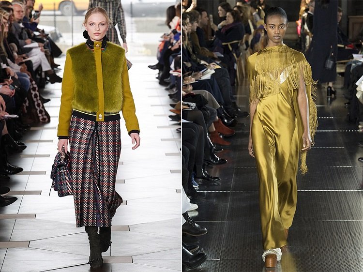 одежда зеленого цвета