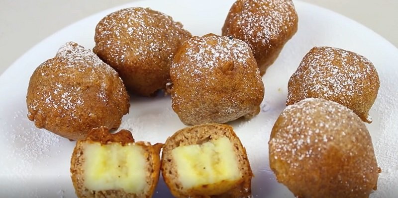 жареные бананы