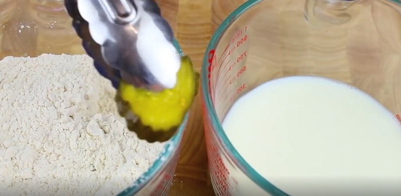 жареные огурцы