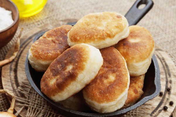 Как приготовить постные пирожки с картофелем