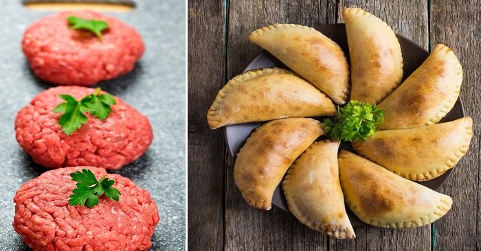 маленькие пирожки с фаршем