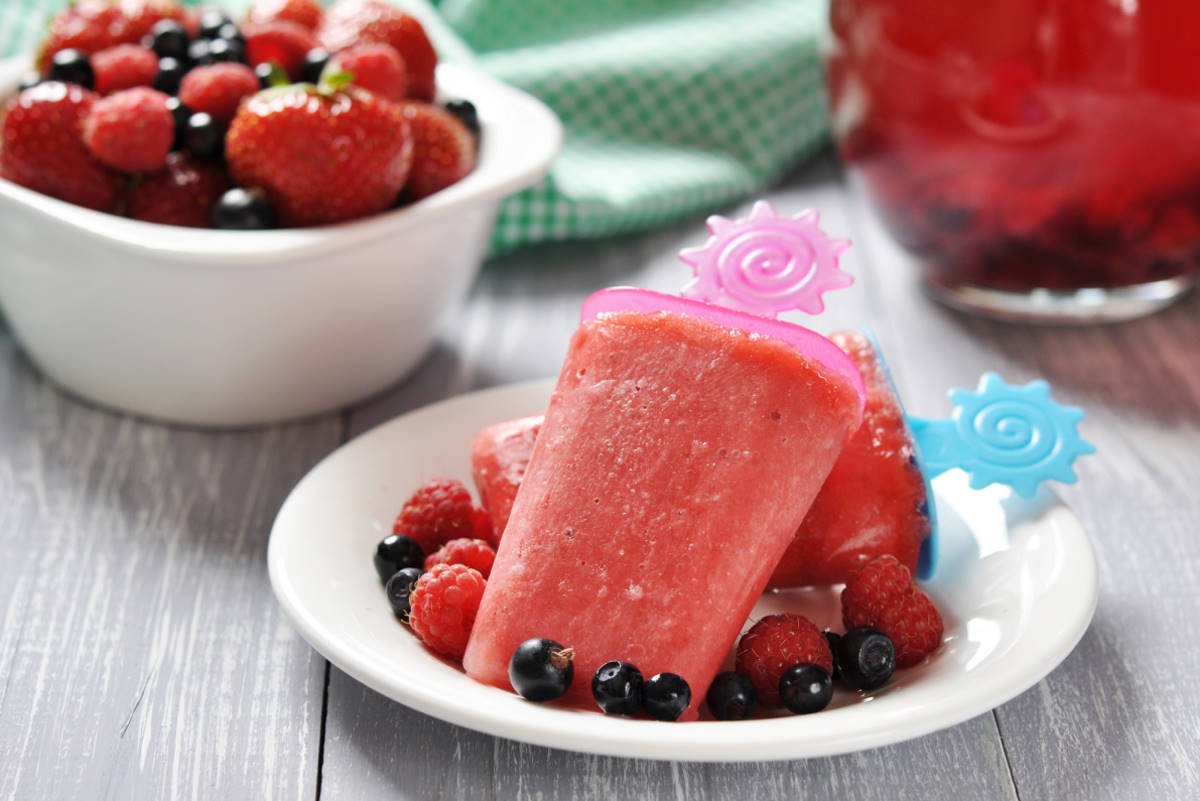 сколько калорий в желе из малины