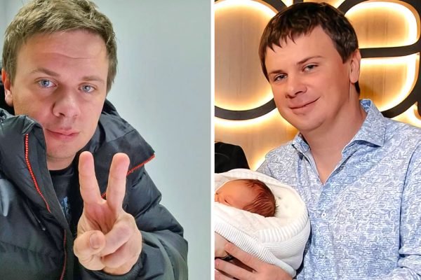 Поклонники поздравляют семью Дмитрия Комарова с пополнением, а он хитро улыбается