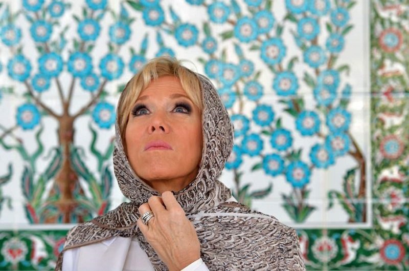 брижит макрон 2017