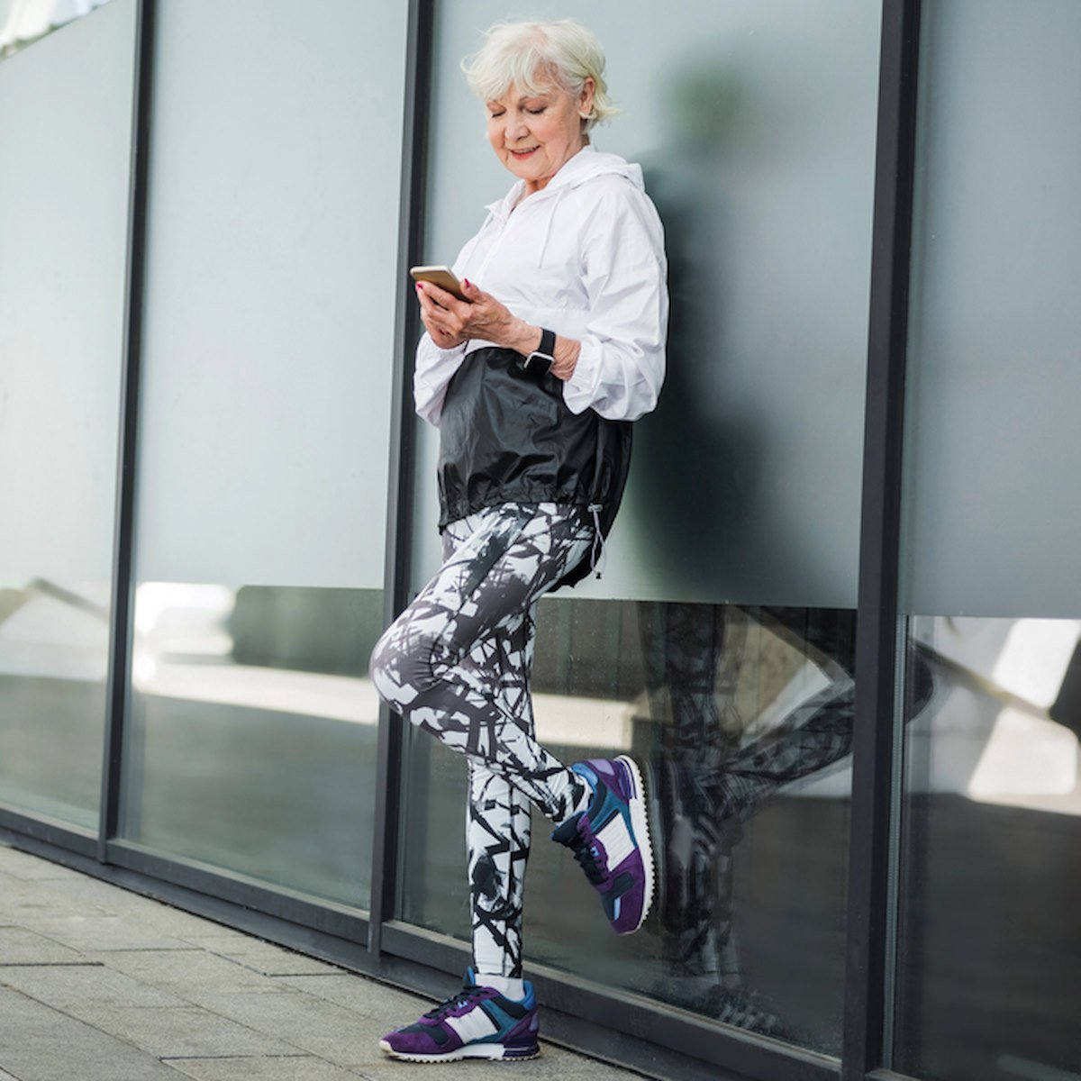 веселая старушка