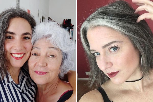 Нельзя отрицать красоту седых волос, завидую серебристым прядям 50-летней подруги, муж тоже восхищается ее волосами