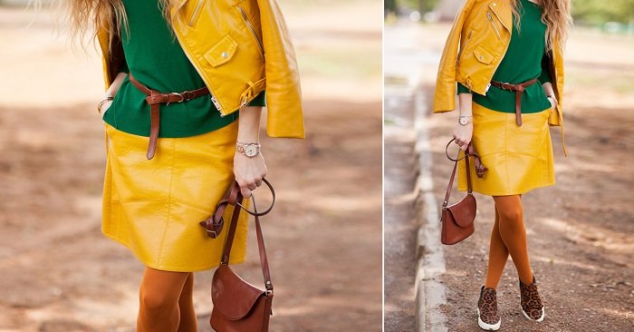 Как носить яркие вещи осенью и зимой Вдохновение,Советы,Женщины,Идеи,Лайфхаки,Мода,Одежда,Стиль,Цвет