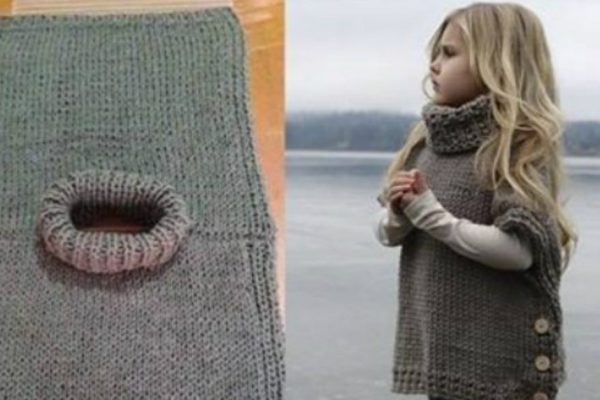 Зачем вязать жилет на пуговицах