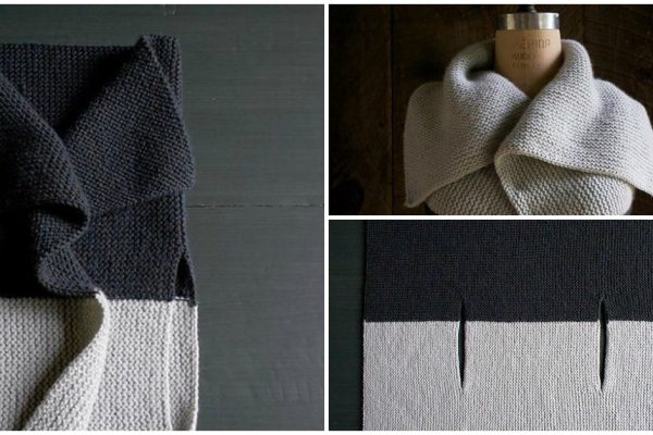 Прямоугольная безрукавка-трансформер: носи как вздумается!