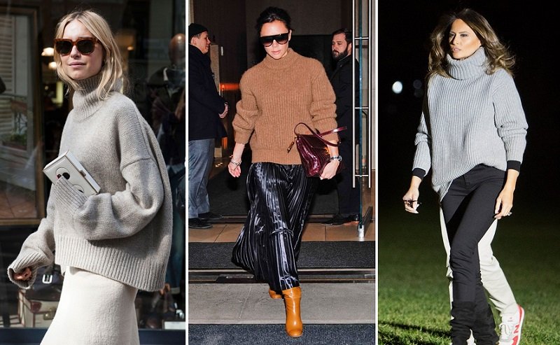 зимний базовый гардероб женщины