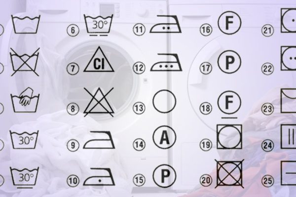 Расшифровка значков на ярлыках одежды