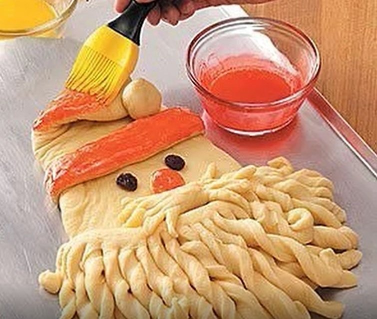 пирог Дед Мороз