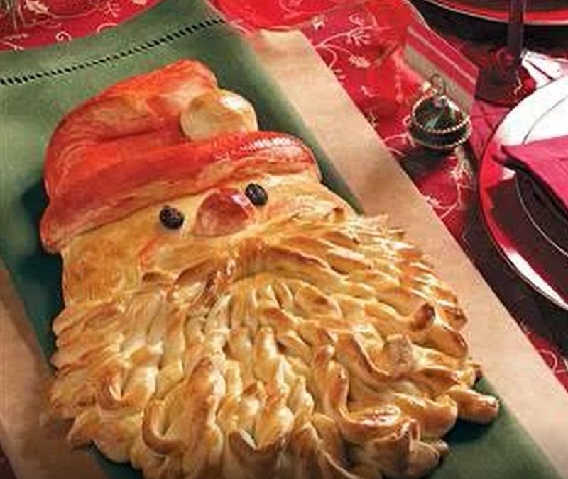 пирог Дед Мороз